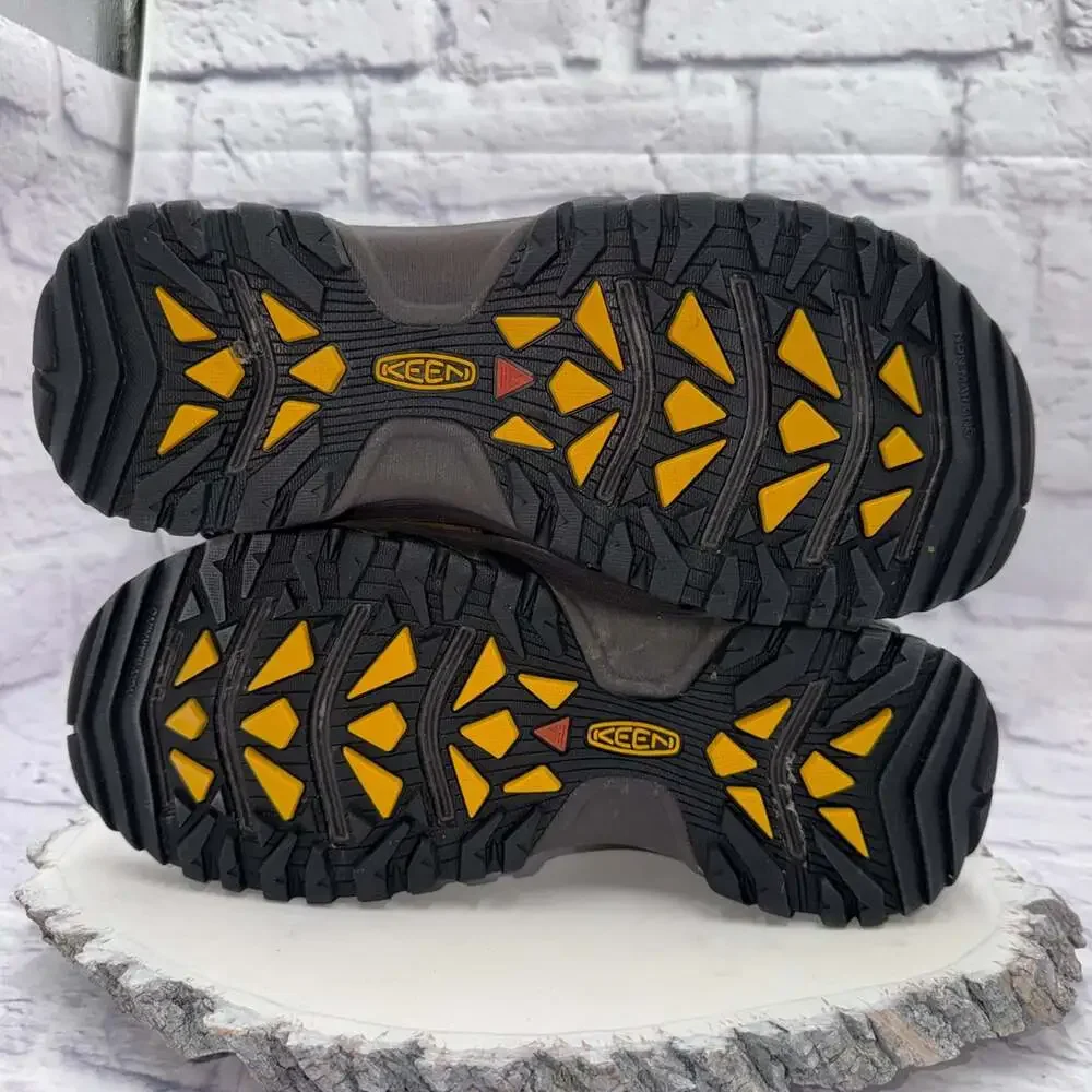 Keen Targhee III Sandals Mens 10 Brown Open Toe Trail Hiking Waterproof Leather
